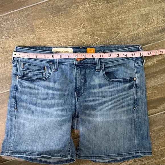 Pilcro And The Letterpress Denim Shorts Size 28 - Picture 5 of 9